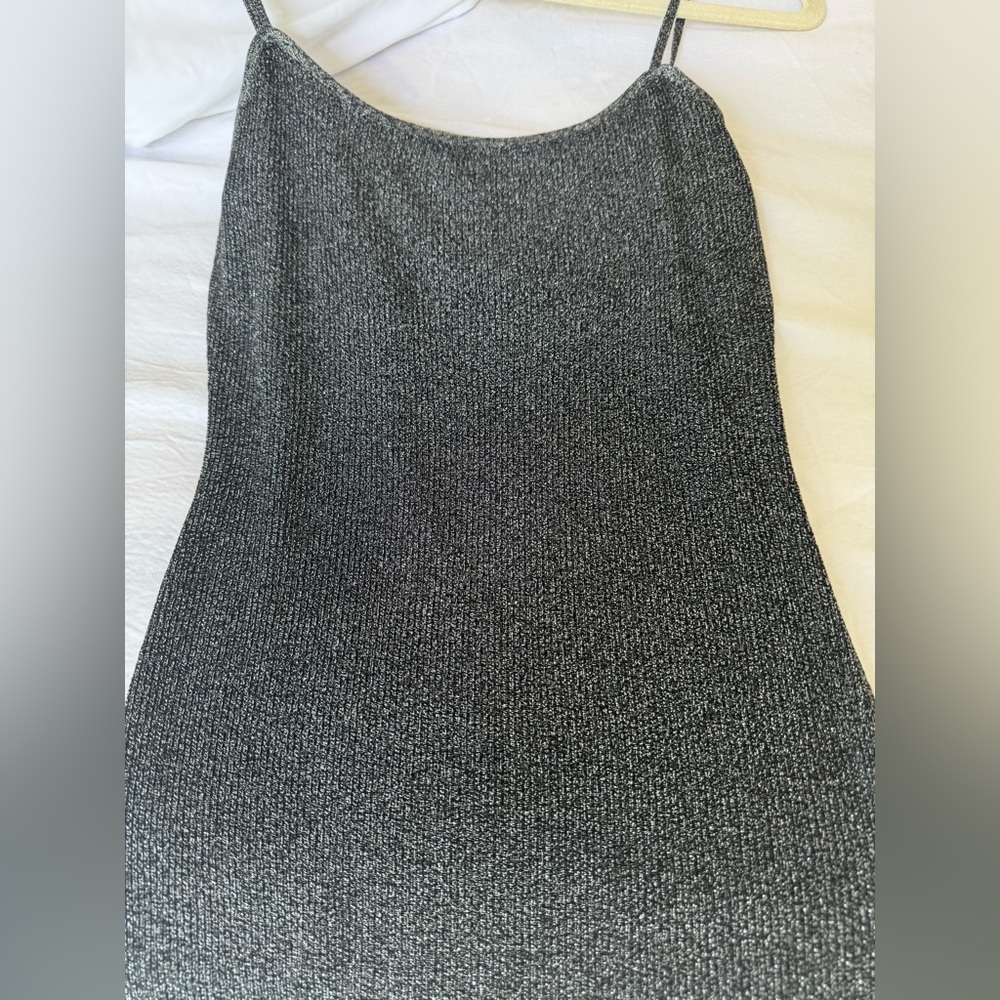 Peppermayo sequin knit mini dress